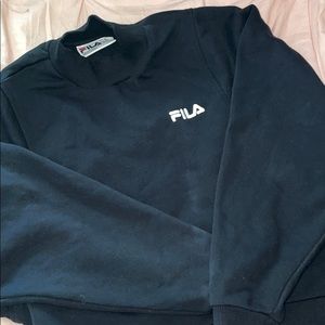Black FILA sweatshirt
